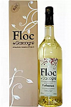 Вино  Lafontan Floc de Gascogne AOC Blanc gift box Лафонтан Флок де Гасконь белое в п/у  700 мл