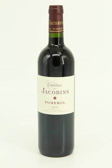 Вино Chateau des Jacobins Pomerol 2016 750 мл 13%