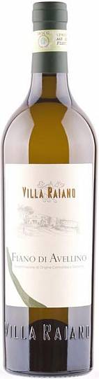 Вино  Villa Raiano Fiano di Avellino dry  2016 750 мл