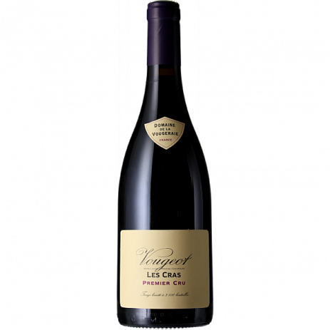 Вино Domaine de la Vougeraie Vougeot 1er Cru Les Cras  2018 750 мл 13,5%