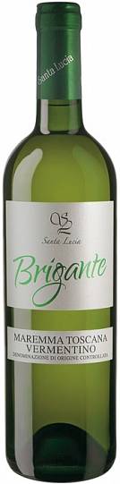 Вино Santa Lucia Brigante Vermentino Maremma Toscana DOC Бриганте Вермен