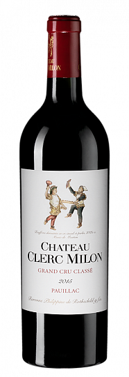 Вино Château Clerc Milon 5ème Grand Cru Classé Pauillac 2016 750 мл 13,5%