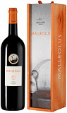 Вино  Malleolus Ribera del Duero DO gift in box Мальеолус в подарочной упаковке  2019 1500 мл