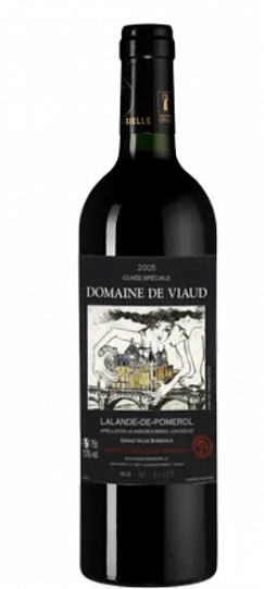 Вино Domaine de Viaud  Cuvee Speciale  Lalande de Pomerol AOC  2005 750 мл 12,5%