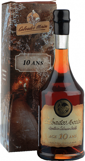Кальвадос Calvados Morin 10 years gift in box  700 мл