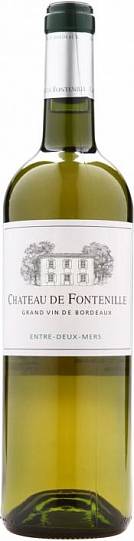 Вино Chateau de Fontenille Blanc  Bordeaux AOC white   2018  750 мл 12,5%