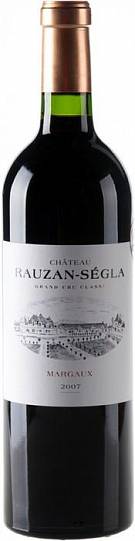 Вино Chateau Rauzan-Segla Margaux AOC Grand Сru Classe  2007 750 мл 14,5%