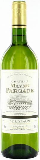 Вино Chateau Mayne Pargade Bordeaux AOC  2013 750мл