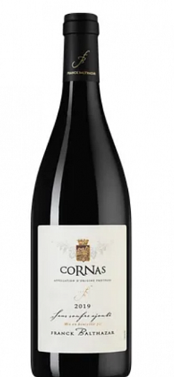 Вино Franck Balthazar Cornas Sans Soufre Ajoute AOP  2019 750 мл   14%