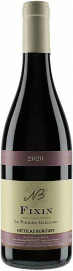 Вино Domaine Nicolas Burguet Fixin Le Poirier Gaillard AOC  2020 750 мл 14%