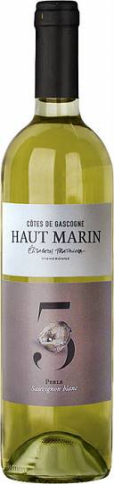 Вино Haut Marin, "Perle" Sauvignon Blanc, Cotes de Gascogne IGP О Мари