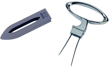 Штопор Peugeot "Mathus" Corkscrew, Basalt Пежо  Матус  для хрупких пробок  базальтовый