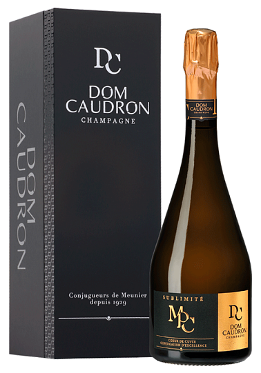 Шампанское Dom Caudron  MPC Sublimite Extra Brut   gift box  750 мл