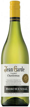 Вино Boschendal  Jean Garde Unoaked Chardonnay  2018 750 мл