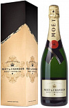Шампанское Moet & Chandon Brut Imperial gift box Signature Моет & Шандон Брют Империал в подарочной коробке Сигниче 750 мл