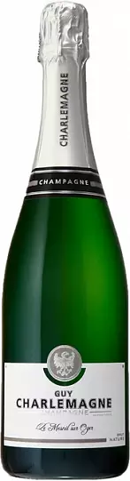 Шампанское Guy Charlemagne, Brut Nature  750 мл 12%