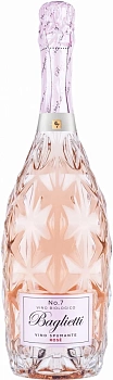 Игристое вино 47 Anno Domini, Baglietti №7, Spumante Rose Extra Dry Biologico Prosecco DOC 2022  750 мл  11%