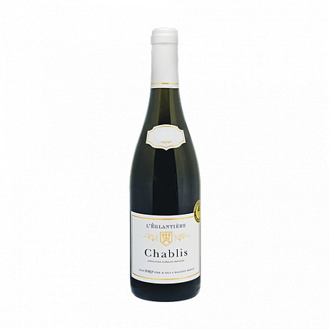 Вино  Chablis  ШАБЛИ  белое сухое 2019 750 мл