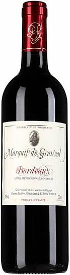 Вино Maison Riviere Marquis De Granval Bordeaux AOC Масон Ривьер Марки