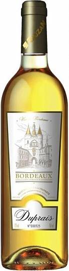 Вино Duprais Blanc Semi-Sweet Bordeaux AOC  Дюпре Блан Полусладкое