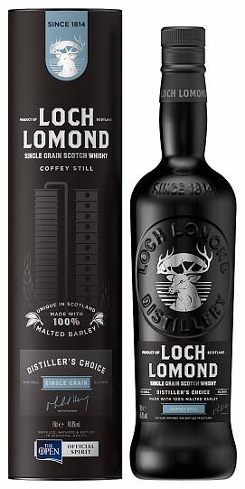 Виски  Loch Lomond Single Grain Distiller’s Choice Coffey Still  gift box  700 мл