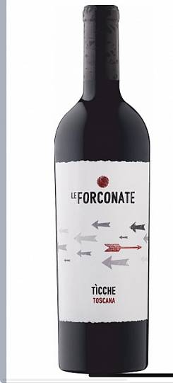 Вино Barbanera Le Forconate  Ticche Toscana Rosso IGT 2018 750 мл 14%