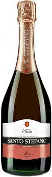 Игристое вино Santo Stefano rose semi sweet  750 мл