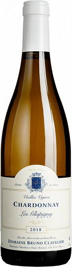 Вино Domaine Bruno Clavelier Chardonnay Les Glapigny Vieilles Vignes 2018 750 мл 12%