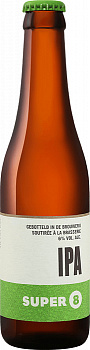Пиво Super 8 India Pale Ale Brasserie Haacht СУПЕР 8 ИНДИА ПЕЙЛ ЭЛЬ БРАССЕРИ ХААХТ 330 мл
