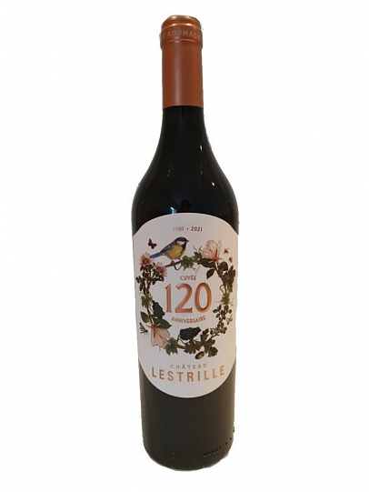 Вино Château Lestille Cuvée Annivesaire 120 Ans AOC Bordeaux   red dry  750 мл