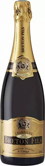 Шампанское Champagne Breton Fils Prestige Brut Champagne AOC 750 мл 