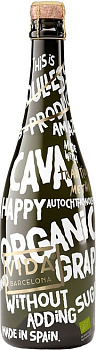 Игристое вино Cava Hola Brut Nature Organic  750 мл
