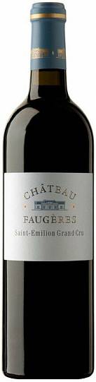 Вино Chateau Faugeres Saint-Emilion AOC Grand Cru  2011 750 мл 14%