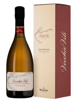 Игристое вино Ruggeri  Vecchie Viti Valdobbiadene Prosecco Superiore gift box  2022 750 мл  12%