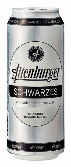 Пиво Altenburger Schwarzes 500 мл