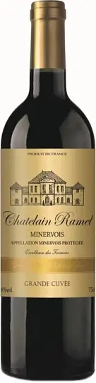 Вино    Chatelain Ramel AOP Minervois  750 мл  14%