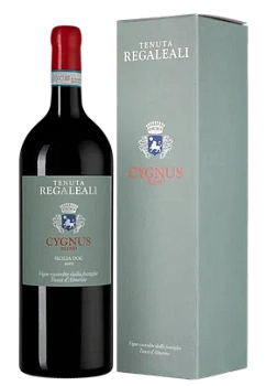 Вино Tenuta Regaleali Cygnus  2019 gift box  1,5 л