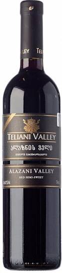 Вино Teliani Valley Alazani Valley red Телиани Вели Алазанская Д