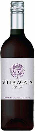 Вино  Villa Agata  Merlot   2021 750 мл