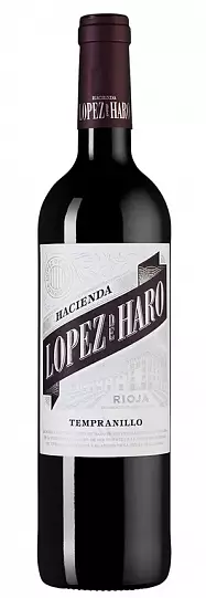 Вино Hacienda Lopez de Haro Tempranillo  Асьенда Лопес де Аро Тем