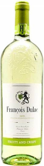 Вино Francois Dulac Vin de Pays du Gers Blanc dry 2017 1000 мл