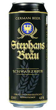 Пиво Stephans Schwarzbier 500 мл