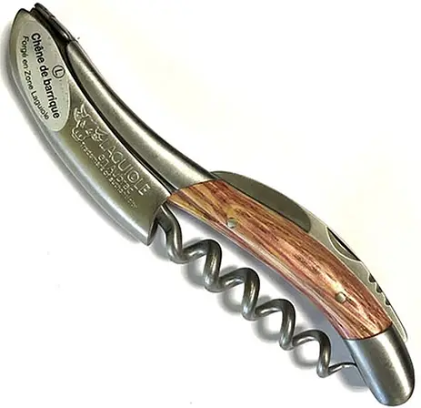 Штопор Laguiole  Sommelier  Corkscrew,  Lag Barrique   Лайоль  Дубовая 