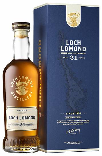 Виски Loch Lomond Aged 21 Years Single Malt Scotch   700 мл