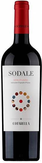 Вино Cotarella  Sodale  Merlot  Lazio IGT  2019 750 мл 