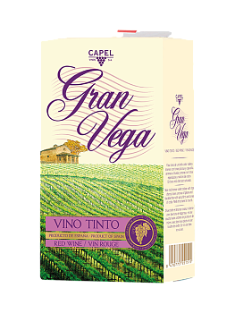 Вино Capel Vinos Gran Vega red dry 1000 мл