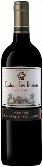 Вино Chateau Les Rosiers Bordeaux AOC  2016 750 мл