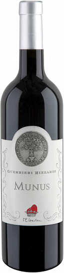 Вино Guerrieri Rizzardi  Munus  Rosso Veronese IGT  Мунус 2020 750 мл  13,5%