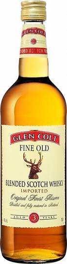 Виски Glen Colt Blended Scotch Whisky  1000 мл  