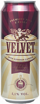 Пиво Staropramen Velvet in can  Старопрамен Вельвет в жестяной банке 440 мл